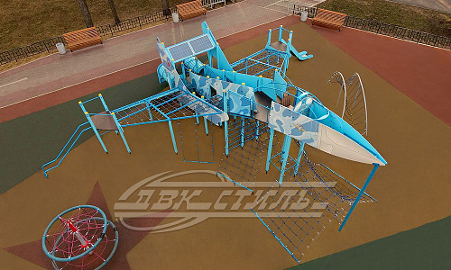 Игровой комплекс с подсветкой Г-2311 "Самолет СУ-35".  �6